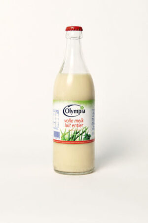 Olympia melk vol steriel fles 1 ltr.