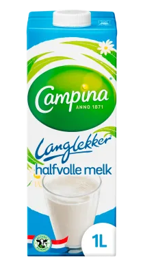 Campina LL halfvolle melk 1 ltr.
