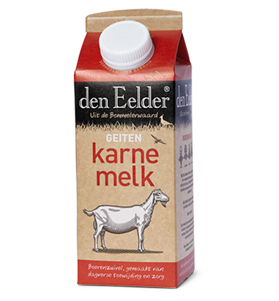 Den Eelder geitenkarnemelk 0,75 ltr.