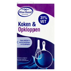 BlueBand Koken&Opkloppen 31% 1 ltr.
