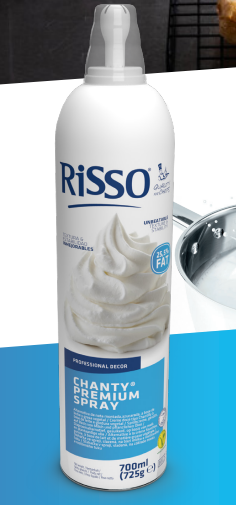 Risso Chanty Vegetarische slagroom 700ml