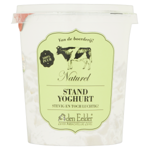 Den Eelder standyoghurt naturel 400 gr.