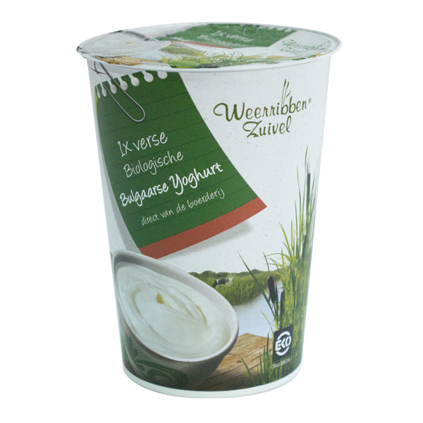 W.R. EKO Bulgaarse yoghurt 0,5 ltr.