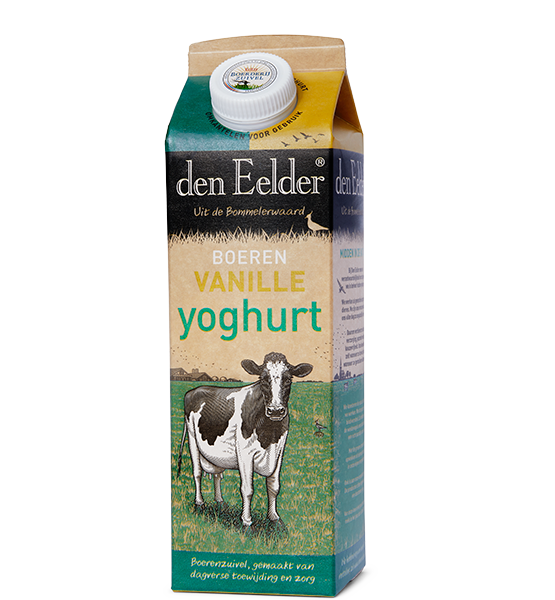 Den Eelder vanille yoghurt 1 ltr.