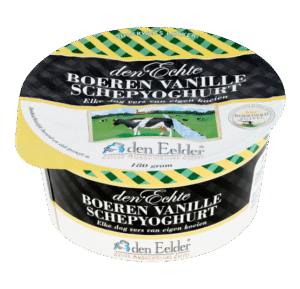 Den Eelder schepyoghurt vanille 150 gr.