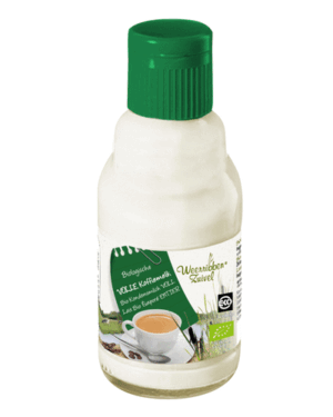 W.R. EKO koffiemelk vol 395 ml.