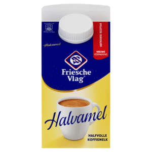 Koffiemelk halvamel F/V pak 455 ml.