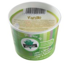 Vanille ijsbeker suikervrij 16x100 ml.