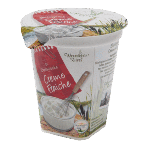 W.R. EKO crème fraiche beker 125 gr.