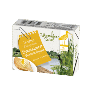 W.R. EKO Boerenboter pakje 250 gr.
