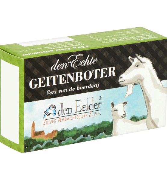 Den Eelder geitenboter pakje 125 gr.