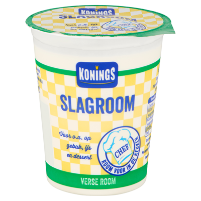 Konings Slagroom 250 ml.