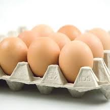 Scharreleieren L los op tray p/st.