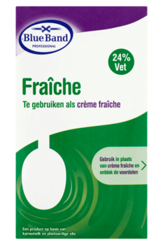 BlueBand Fraiche 24% pak 1 ltr.