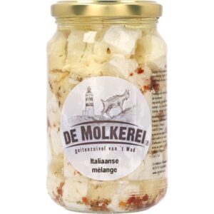 Geitenkaas pot Italiaanse melange 350 gr