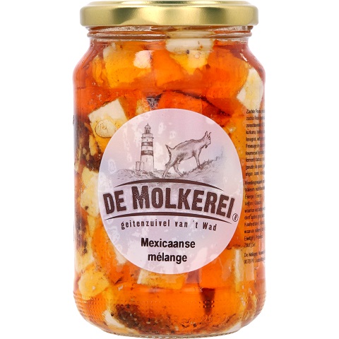 Geitenkaas pot Mexicaanse melange 350 gr