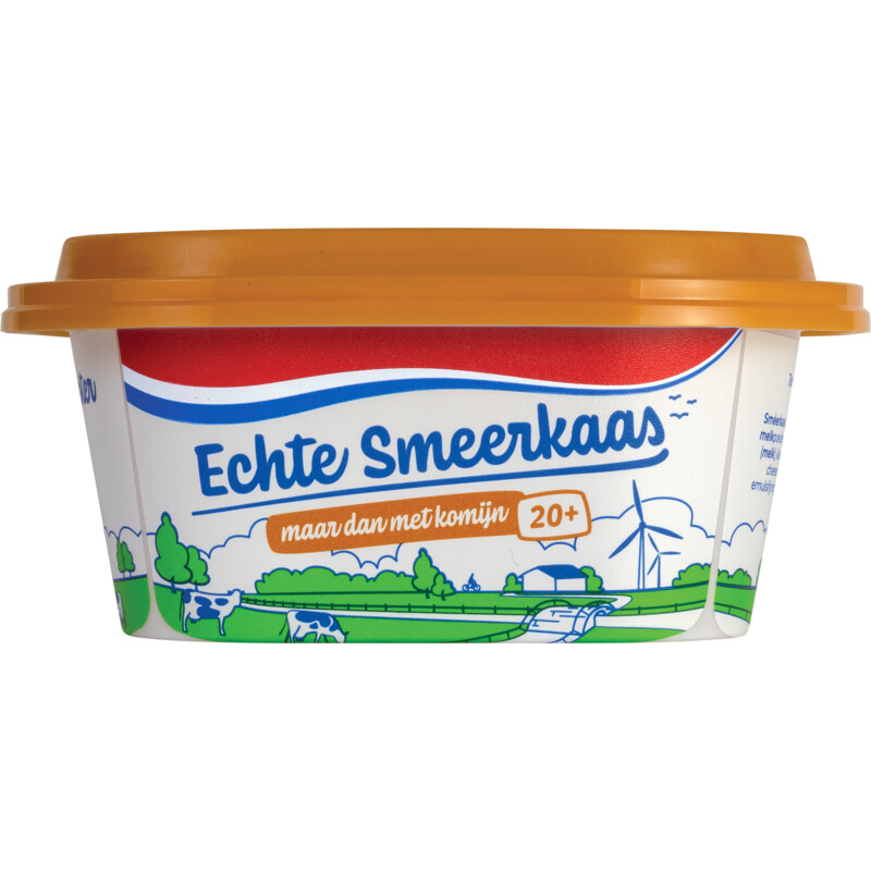 Smeerkaas Kaptein 20+ komijn 100 gr.