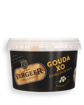Kaasblokjes x oud Vergeer emmer 500 gr.