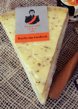 Pondstuk Kaaslust BIO Basilicum Knoflook