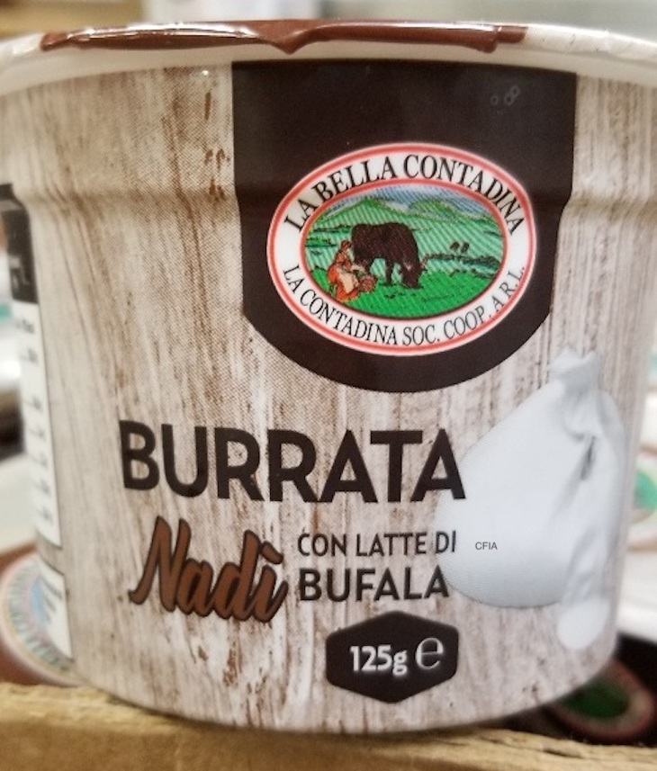 Burrata di Buffala La Contadina 125 gr.