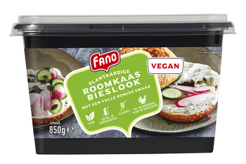 * Roomkaas bieslook vegan Fano 850 gr