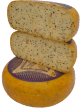 Bieslook/paprika/tuinkr. kaas p/kg.