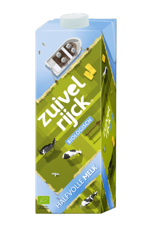 Zuivelrijck BIO halfvolle melk 1 ltr.