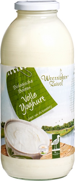 W.R. EKO yoghurt vol pot 1 ltr.
