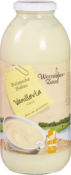 W.R. EKO vla vanille pot 1 ltr.