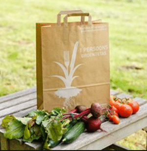 Groententas klein (2 personen) p/tas.