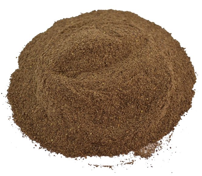 Zwarte peper gemalen zak 1 kg.