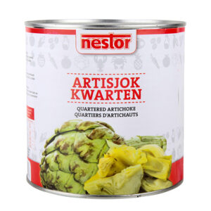 Artisjokken kwarten Nestor blik 3 ltr.