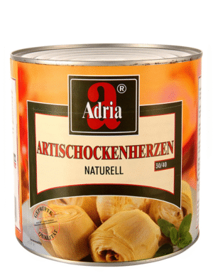 Artisjokken harten 2,5 kg.