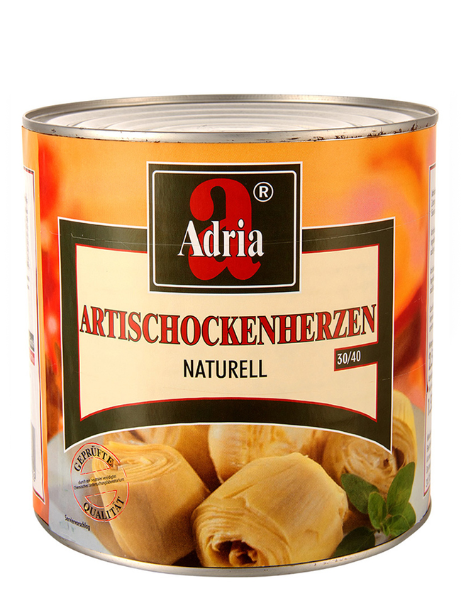 Artisjokkenhart/kwart Golden Key 390 gr.