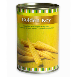 Maiskolfjes heel Golden Key 425 gr.