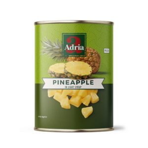 Ananasstukjes Adria blik 3100 ml.