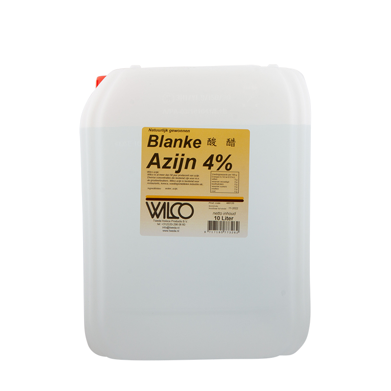 Azijn 4% blank can 10 ltr.