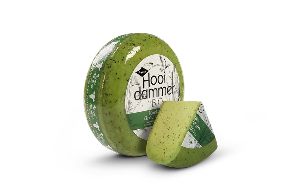 EKO-kaas groene Pesto p/kg.