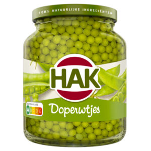 Hak doperwten 350 gr.
