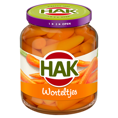 Hak Worteltjes 350 gr.