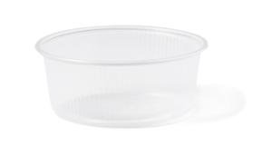 Sauscup 200cc rond + deksel 200st