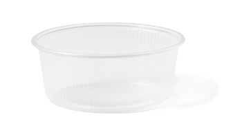 Sauscup 200cc rond + deksel 200st