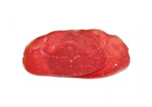 Gesn. Runderrookvlees 1,2 mm 1 kg.