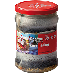 Zure haring emmer 870 gr.