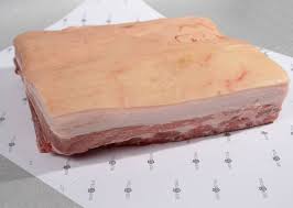 Buikspek met zwoerd met touw p/kg.