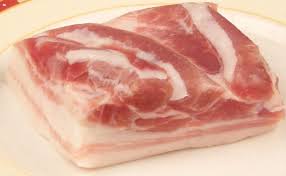 Rookspek mager zonder zwoerd p/kg.