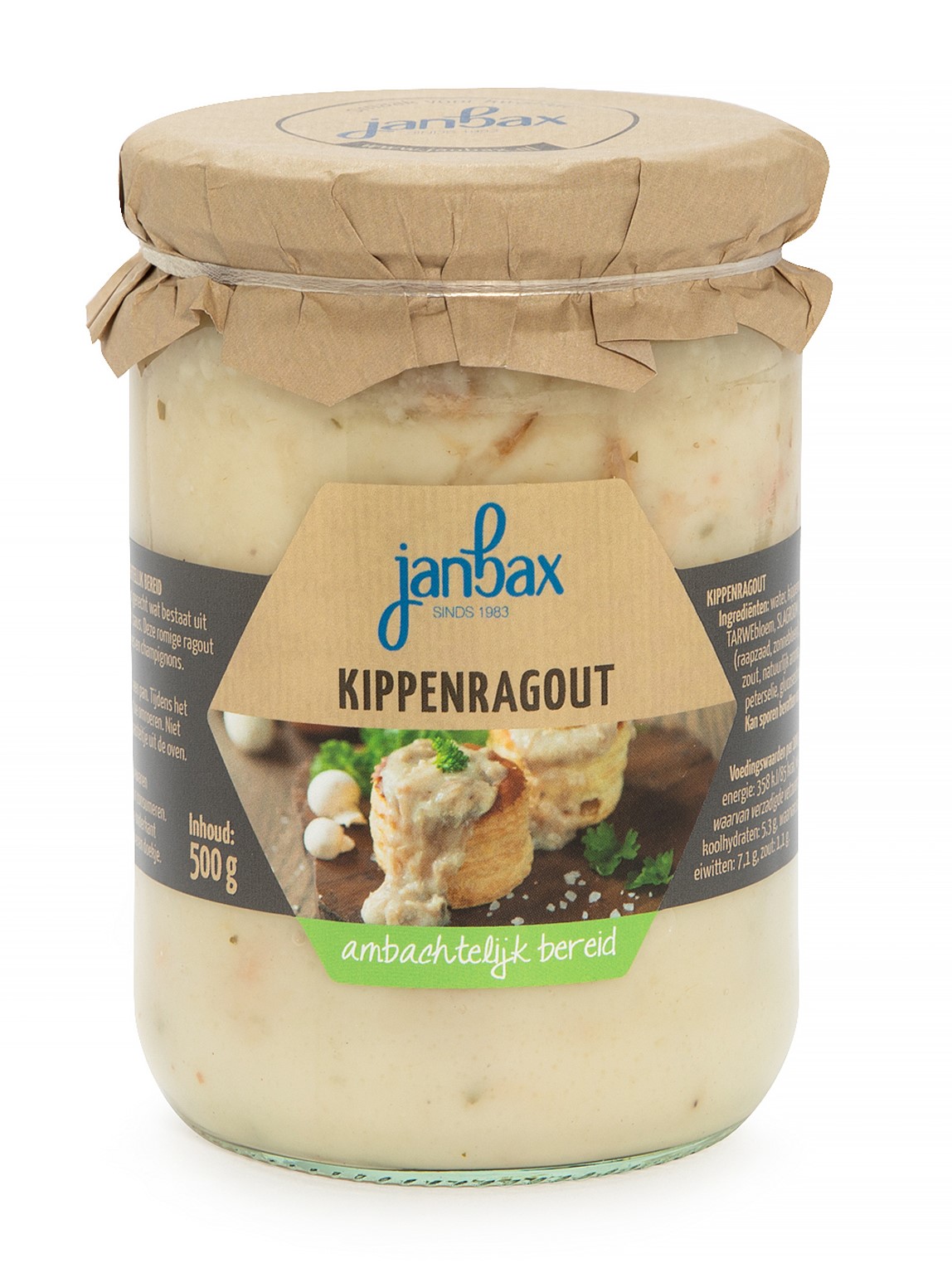 Kippenragout 500 ml. Bax