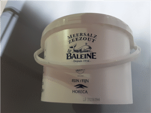 Zeezout fijn La Baleine 5 kg.