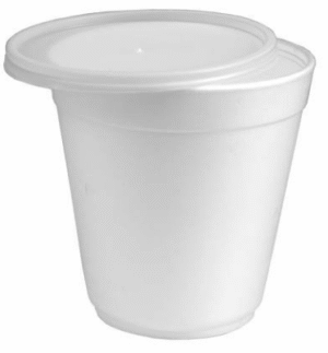 Soepbekers met deksel SC16 wit 50 st.