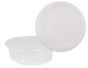 Sauscup+deksel 80cc rol 100st.